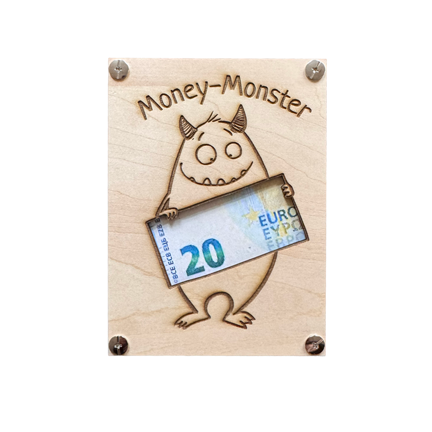 Geld-Geschenkkarte Money Monster