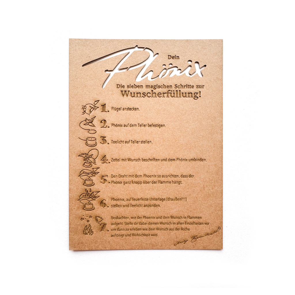 Phönix Bausatz aus Holz