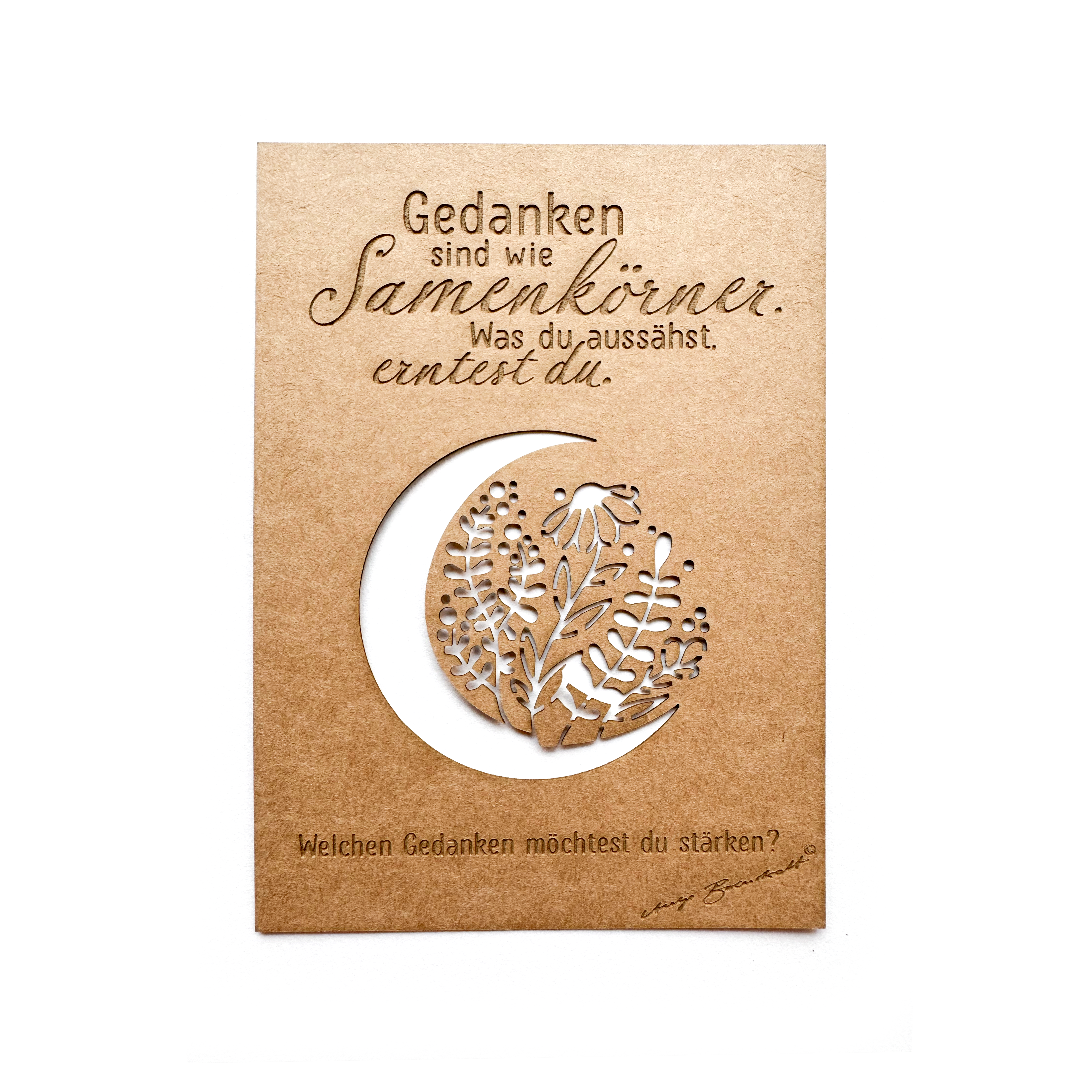 Gedanken sind wie Samenkörner