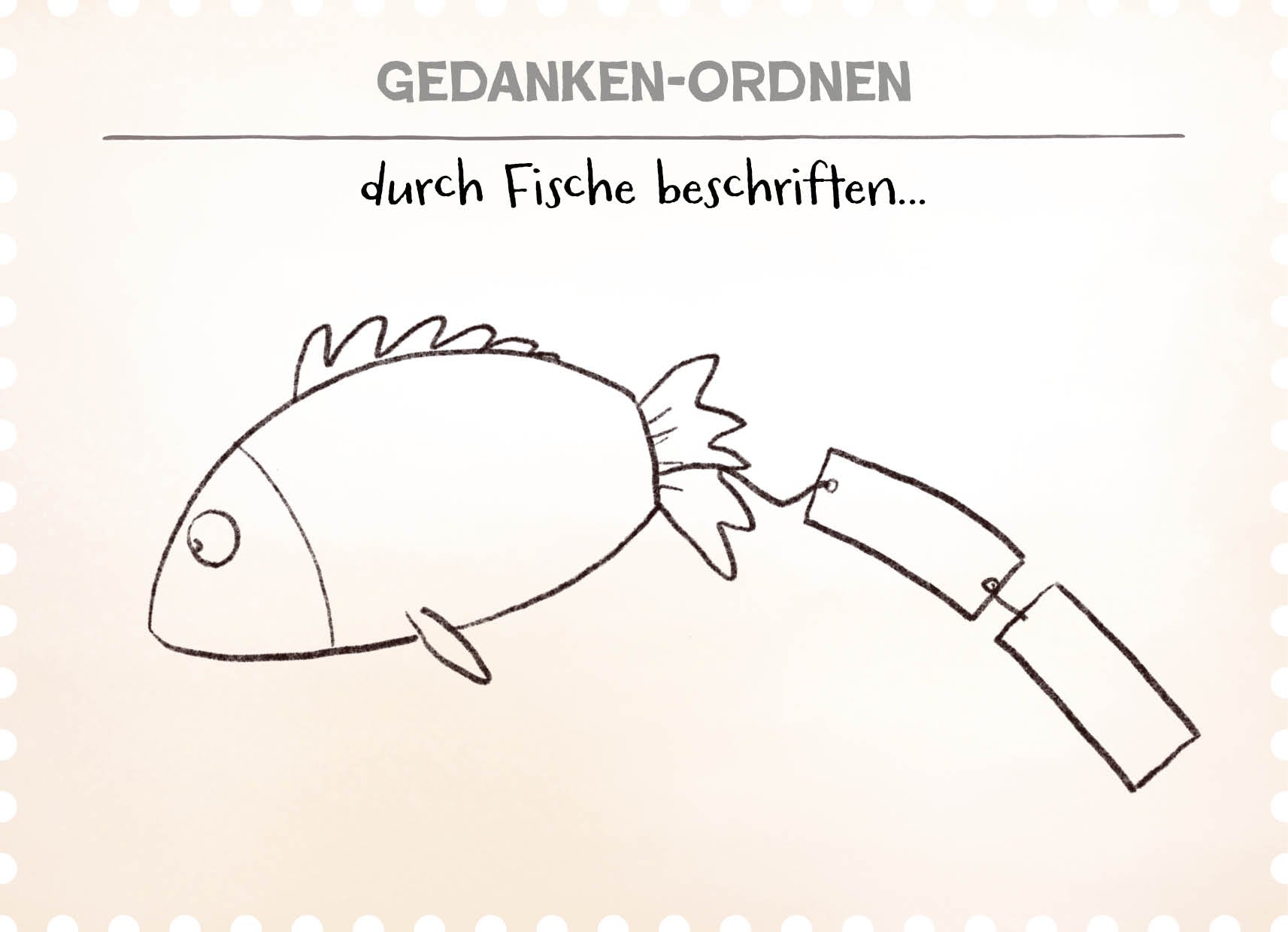 Eddies Werkzeugkasten - Fische beschriften