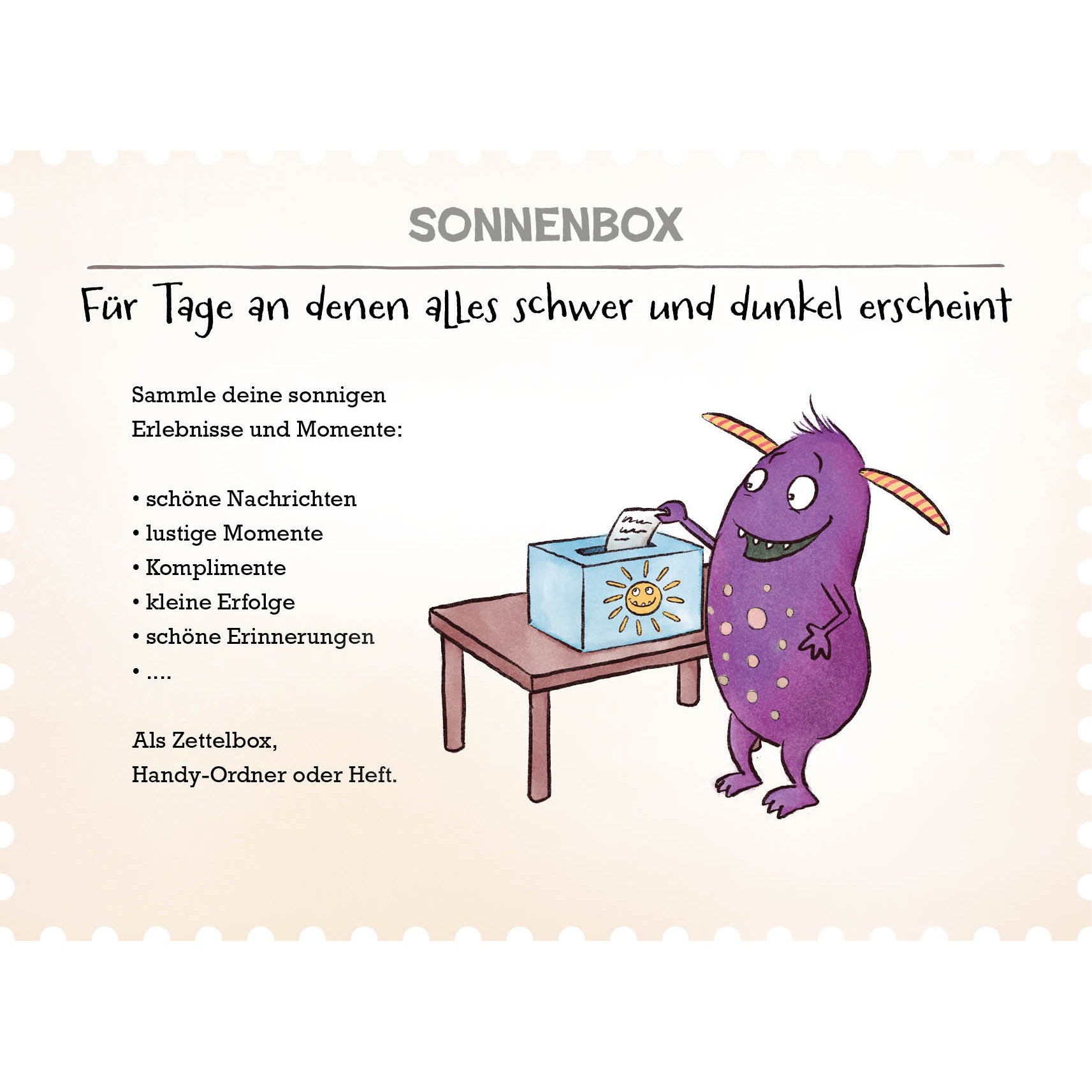 Eddies Werkzeugkasten - Sonnenbox